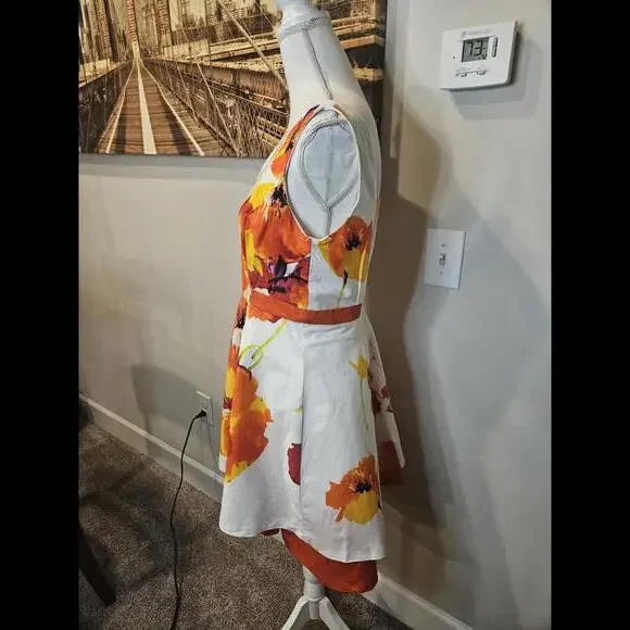 Studio One Floral Summer Dress - Picture 3 of 6